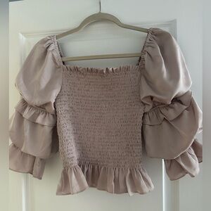 Off the shoulder blouse